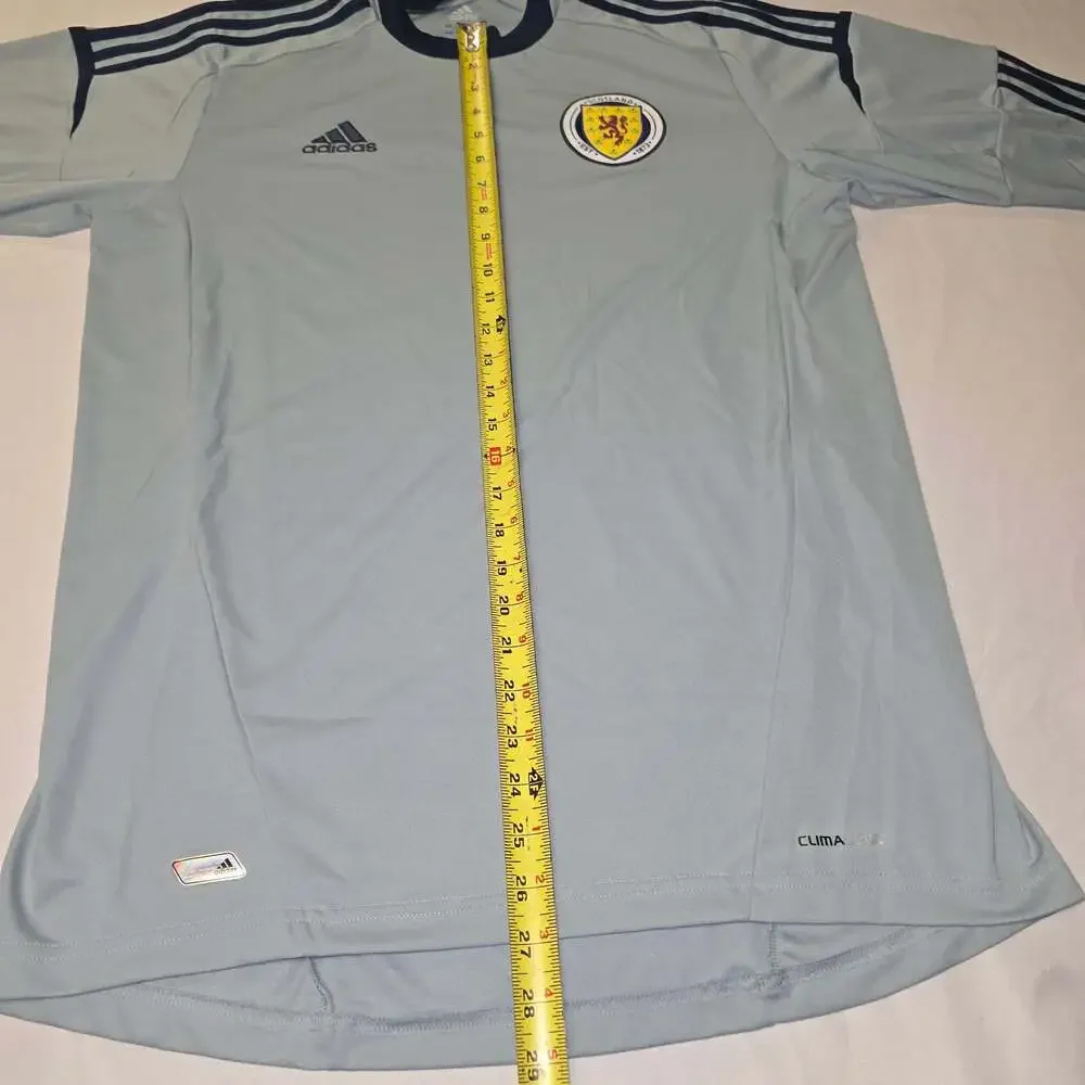 Adidas Scotland 2011-2013 Long Sleeve Goalkeeper Jersey Men's Large - Picture 6 of 10